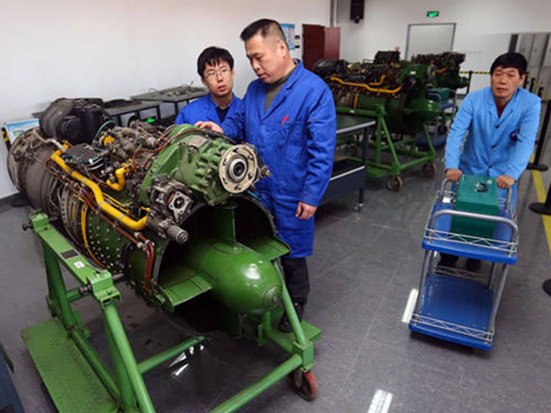 飞机发动机构造实训室内调试实训设??